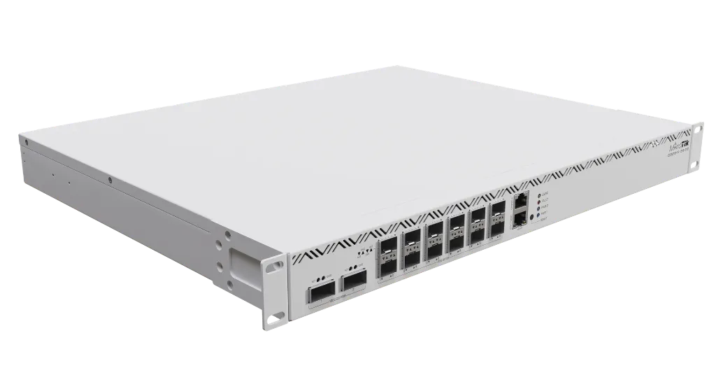 MikroTik CCR2216-1G-12XS-2XQ Cloud Core Router_vista_izquierda.webp