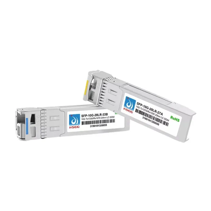 HSGQ SFP BiDi (DPP2-2792-2CY1 - DPP2-3392-2CY1) 10GB 20 km LC/UPC,  Simplex, (Pareja)