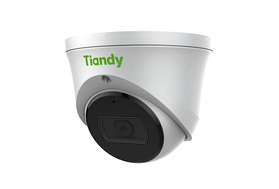 CÁMARA IP SEGURIDAD  TIANDY  COLORMAKER EXTERIORES TIPO DOMO DE 4MP  CON DETECCION DE MOVIMIENTO TC-C34XS