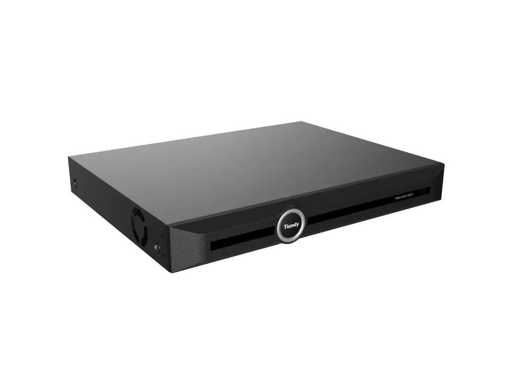 NVR TIANDY 20 CANALES IP 4K  CAPACIDAD 2 DISCOS TC-R3220