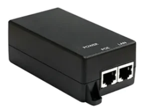 HRUI INYECTOR POE 48V 10/100/1000 Mbp, HR-FBG-48006