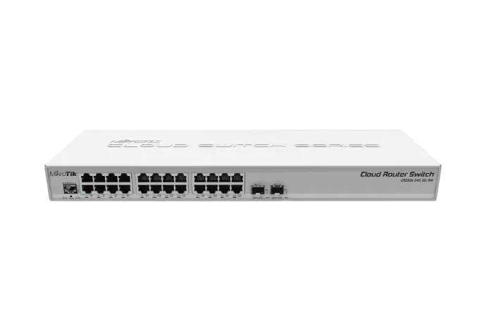 [PMIK36] Mikrotik CRS326-24G-2S+RM Cloud Router Switch