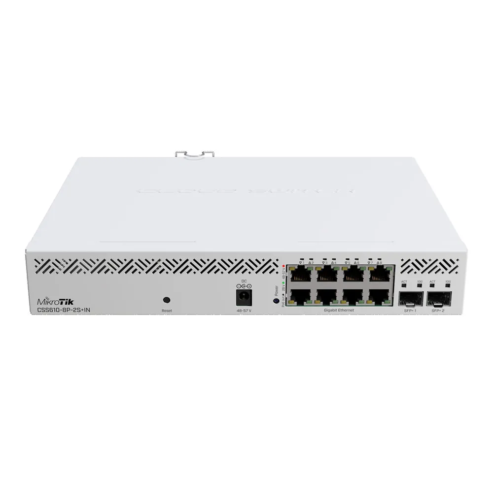 CSS610-8P-2S+IN Cloud Smart Switch Mikrotik