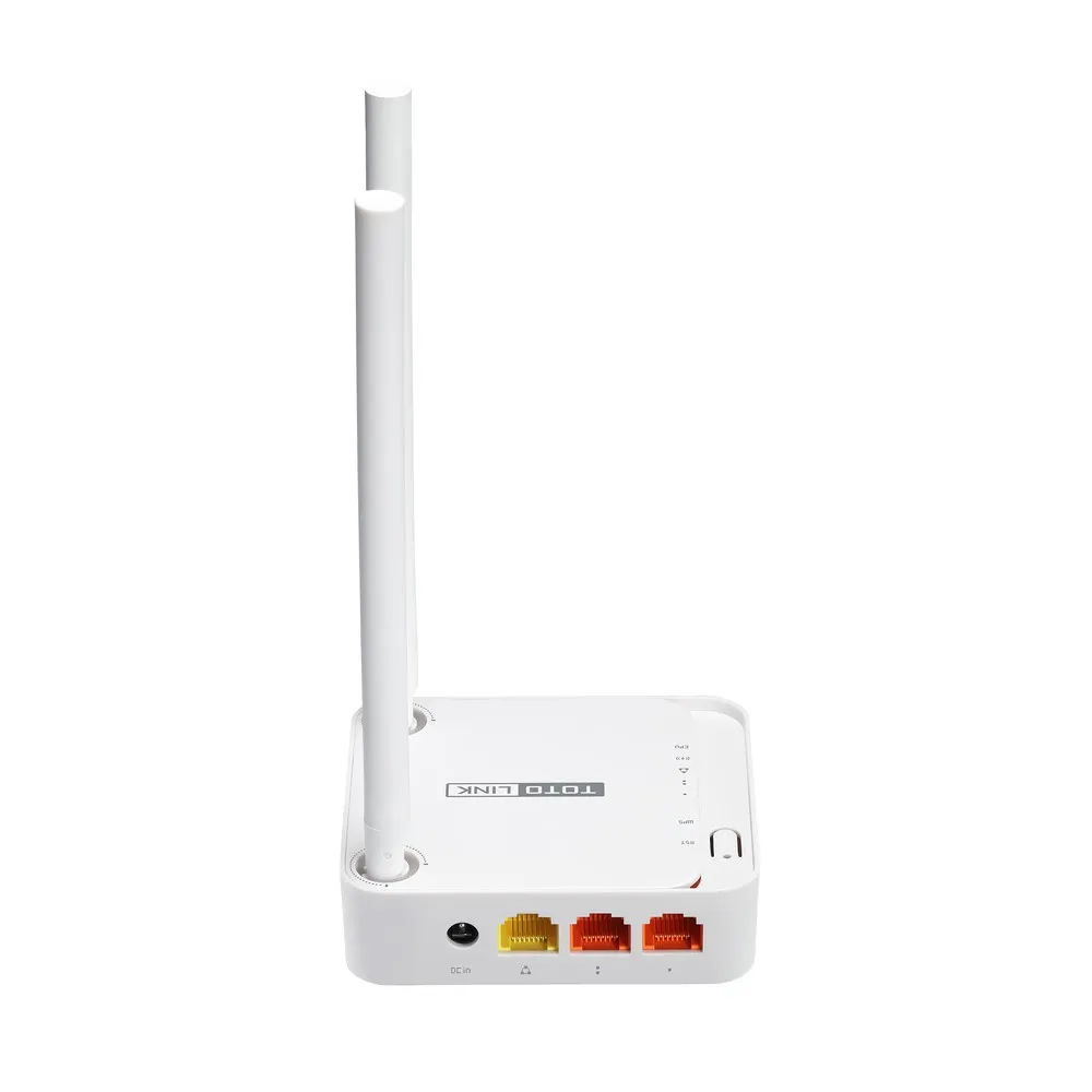 ​ROUTER TOTOLINK CON 2 ANTENAS DE 5 dBi WIRELESS 300 Mbps  N200RE_V5​