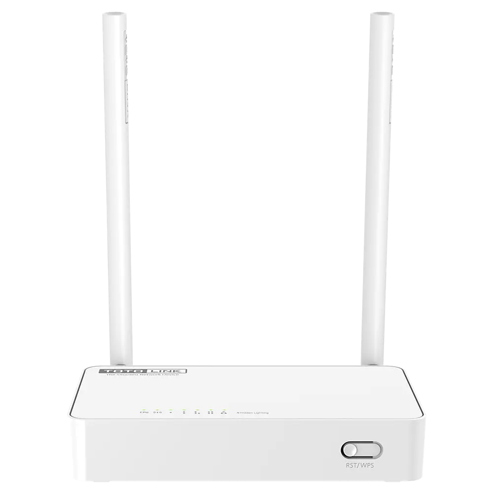 ROUTER TOTOLINK CON 2 ANTENAS DE 5 dBi WIRELESS 300 Mbps N N350RT