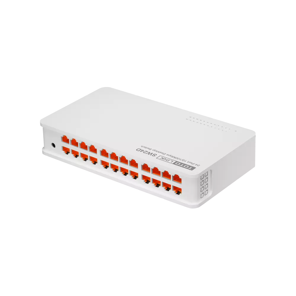 SWITCH TOTOLINK DE 24 PUERTOS 10/100 Mbps SW24D_V1