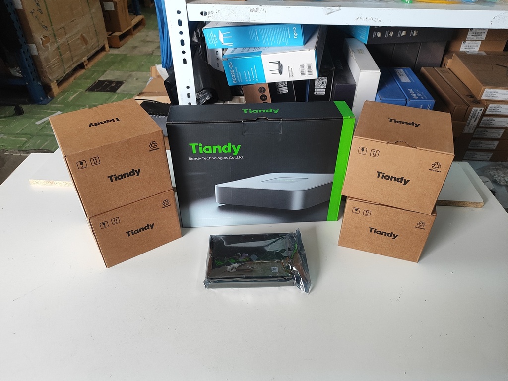 Kit 4D-4  4 CÁMARAS TIPO DOMO TC-C320N + NVR TC 4 CANALES R3104 + DISCO DURO 2TB
 