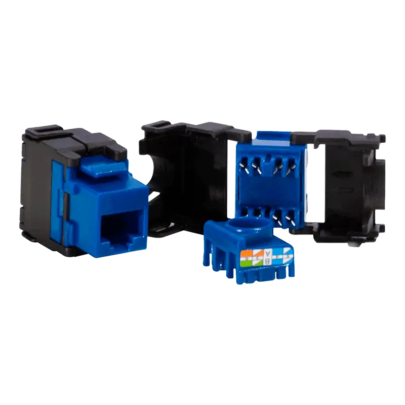 POWEST  CAT 5E  JACK UTP AZUL