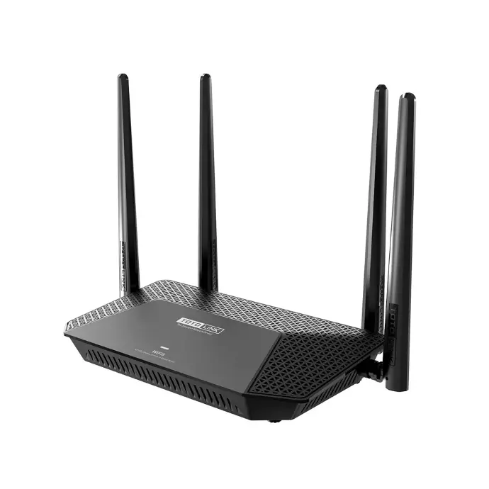ROUTER TOTOLINK AX1500 WIFI 6  DUAL BAND CON 1 PUERTO GIGABIT WAN  4 PUERTO GIGABIT LAN  MU - MIMO BEAMFORMING  X2000R_V2