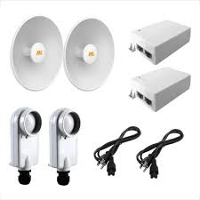 [KPMIM4] Kit MIM25   2 RADIOS C5X + 2 ANTENAS DE 25dBI + 2 POE  + 2 CABLES DE PODER 