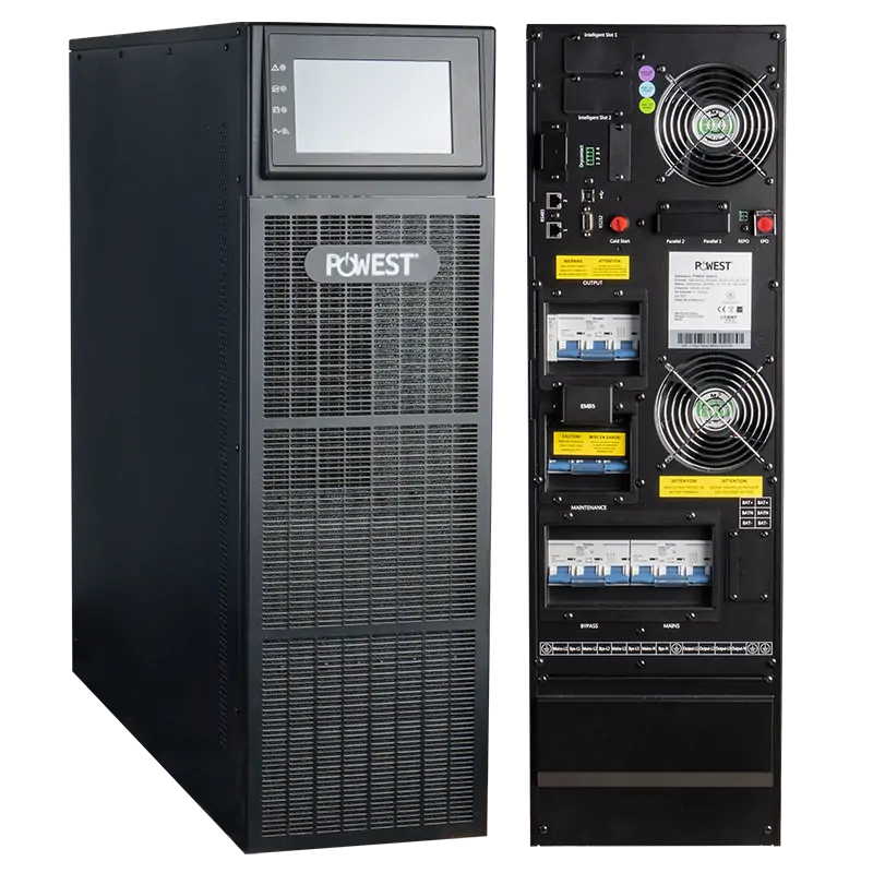 UPS ONLINE TRIFÁSICA 20KVA INCLUYE BANCO DE BATERIAS POWEST EA9920 UL [NUOLT-7573]