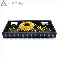 Kit 12-UPC  1 ODF METÁLICO 12 PUERTOS  + 12 ADAPTADORES SC UPC + 12  PIGTAIL SC UPC