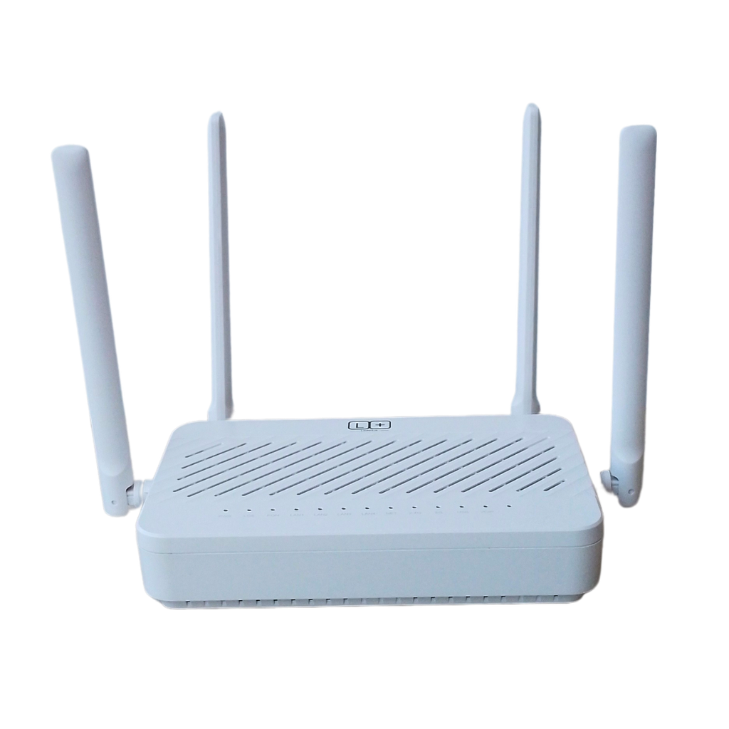 ONT LINKPLUS WIFI6 XPON AX3000 DOBLE BANDA SOPORTA MESH, 4 GE dBi X302