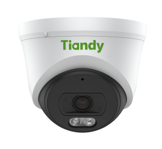 CÁMARA IP DE SEGURIDAD TIANDY DE 2MP COLORMAKER TIPO DOMO CON IR DE 30M Y MICROFONO INCORPORADO TC-C32XN