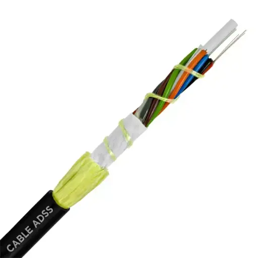 [PFUT6] FUTONG - Fibra ADSS 12 Hilos, PREMIUM, HDPE, 10.1mm, Span 120 mts. (4Km - 1Rollo)
