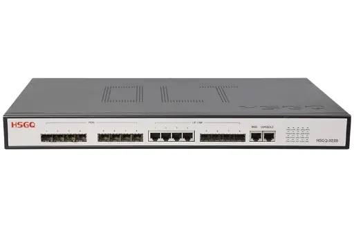 [PHSG2] HSGQ OLT EPON XE08, AC, 4GE, 4 SLOT SFP 1/10G, 8 port EPON PX20+++