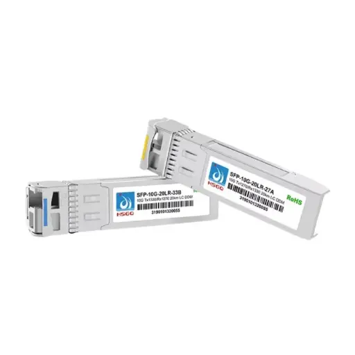 [PHSG6] HSGQ SFP BiDi (DPP2-2792-2CY1 - DPP2-3392-2CY1) 10GB 20 km LC/UPC,  Simplex, (Pareja)