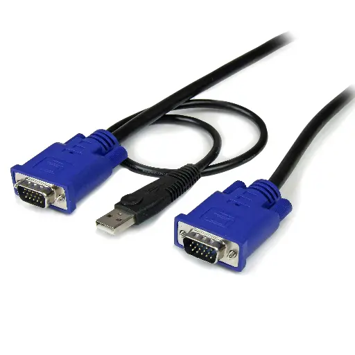 [PPRO40] CABLE CONECTOR PARA KVM  KVM A VGA + USB 2.0 RoHS E119932-T