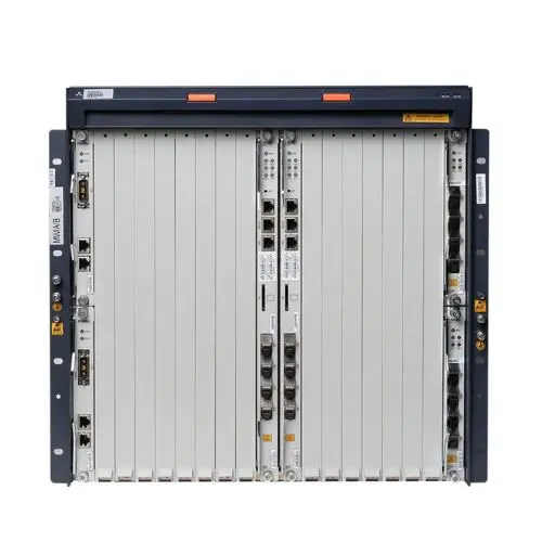 [PZTE5] ZTE OLT GPON C300  CHASIS19", 2*PRWH: DC+DC, 2*SCXN, 1*HUVQ: 10GE 