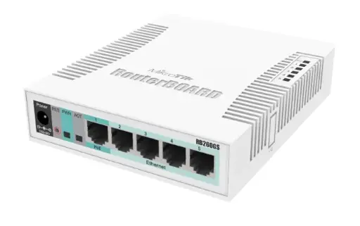 [PMIK16] ROUTER BOARD MIKROTIK SWITCH RB260GS CSS106-5G-1S