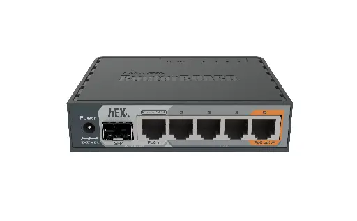 [PMIK33] RB760iGS Mikrotik Router Board hEX S