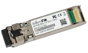 [PMIK57] ​MÓDULO MIKROTIK SINGLE MODE 10km 1310nm SFP/SFP+/SFP28 25/10/1G  XS+31LC10D