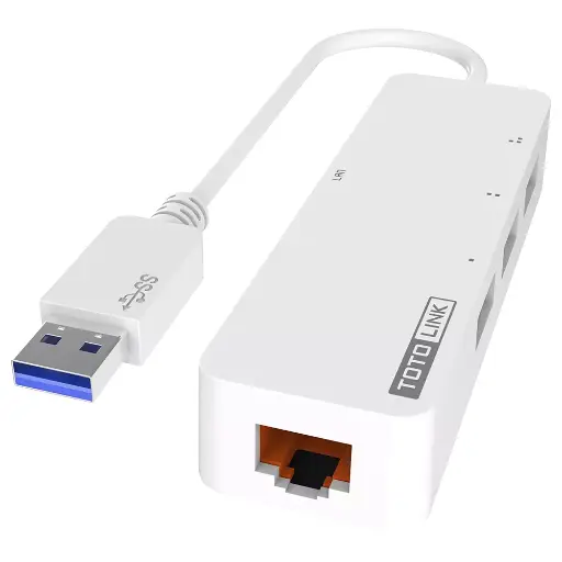 [PTOT39] ADAPTADOR TOTOLINK USB 3.0 1 PORT 10/100/1000 Mbps U1003