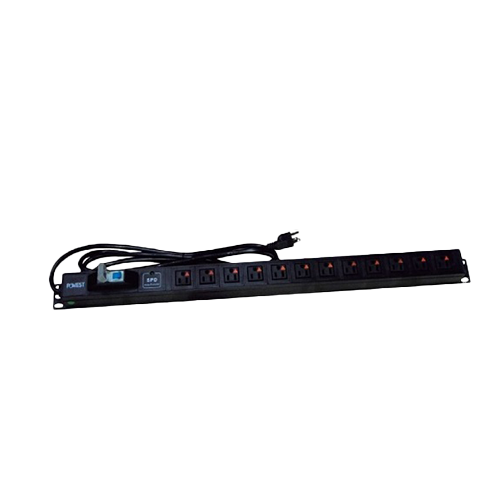 [PPWS21] POWEST  MULTITOMA TIERRA AISLADA  12 SALIDAS RACK PDU 