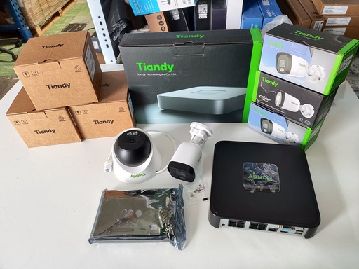 [KPCAM7] Kit 3T- 3D  3 CÁMARA TIPO TUBO TC-C321N + 3 CÁMARA TIPO DOMO TC-C320N + NVR TC 8 CANALES R3108 + DISCO DURO 2TB