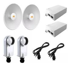 [KPMIM1] Kit MIM25-NID   2 RADIOS C5X + 2 ANTENAS DE 25dBI + 2 POE  + 2 CABLES DE PODER+ 2 NID - PROTECTOR DE DESCARGA