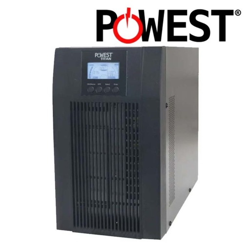 [PPWS58] UPS ONLINE 3KVA POWEST REF.TITAN3KVA 220 [NUOLT-7406]