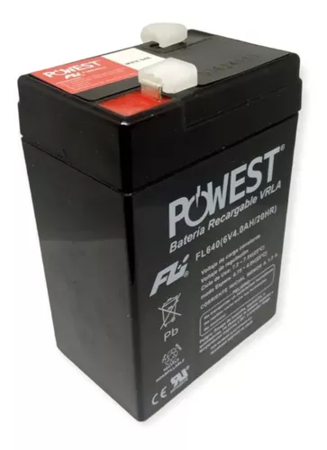 [PPWS115] BATERIA SELLADA 6V-4AH POWEST REF. FL640GS [CEBAT-7201]