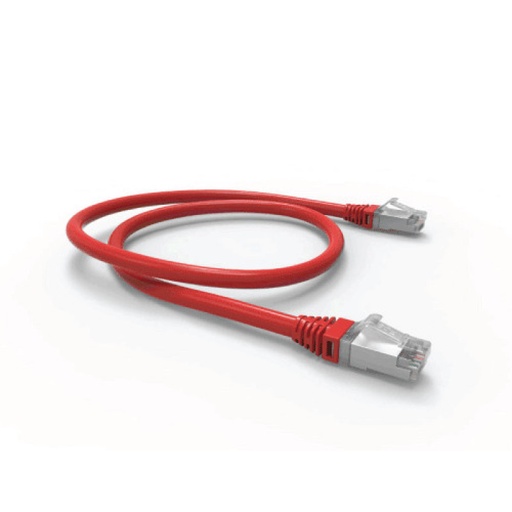 [PPWS159] PATCH CORD CAT 5e 3ft ROJO POWEST [NPC5E3R-1503]