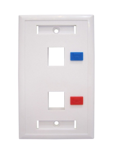 [PPWS181] FACE PLATE DOBLE POWEST [NFPD-0005]