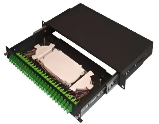 [PLNK23] ODF METÁLICO 12 PUERTOS  COLOR NEGRO  NO INCLUYE ADAPTADORES, PIGTAIL LINK PLUS