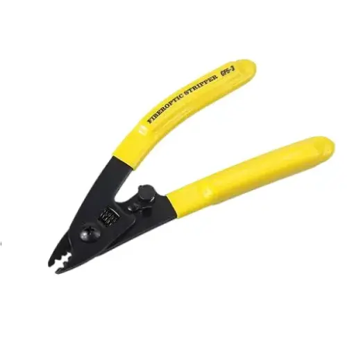 [PLNK44] PELADORA DE FIBRA ÓPTICA  MODELO CFS3 - MILLER COLOR AMARILLO LINK PLUS