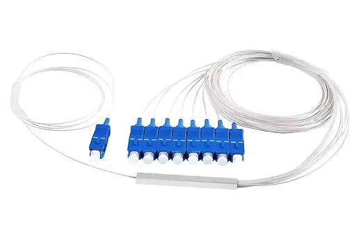 [PLNK4] PLC SPLITTER CONECTORIZADO 1X4 SC/UPC   MINI TYPE 0.9 mm 1m LINK PLUS